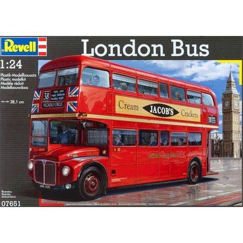 Tamanhos, Medidas e Dimensões do produto Ônibus de Londres - 1/24 - Revell 07651