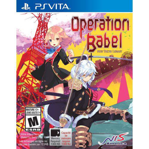 Tamanhos, Medidas e Dimensões do produto Operation Babel: New Tokyo Legacy - PS Vita