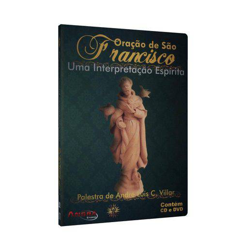 Tamanhos, Medidas e Dimensões do produto Oração de São Francisco - uma Interpretação Espírita [Cd e Dvd]