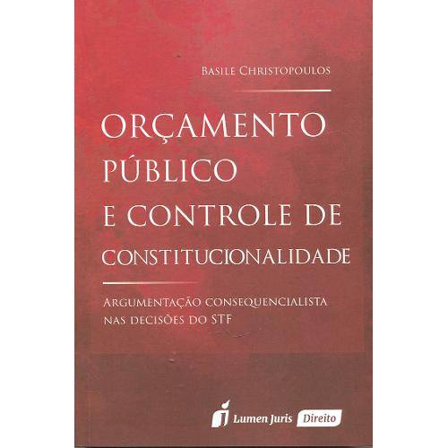 Tamanhos, Medidas e Dimensões do produto Orcamento Publico e Controle de Constitucionalidade - Lumen Juris