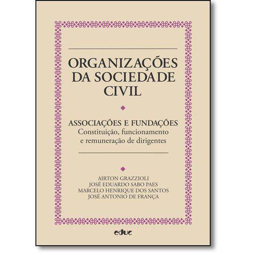 Tamanhos, Medidas e Dimensões do produto Organizações da Sociedade Civil: Associações e Fundações: Constituição, Estrutura de Poder, Funciona