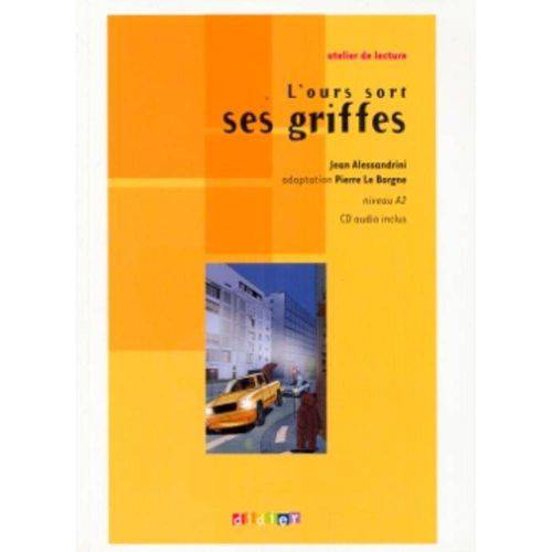 Tamanhos, Medidas e Dimensões do produto Ours Sort Ses Griffes - Niveau A2 - Cd Audio Inclus