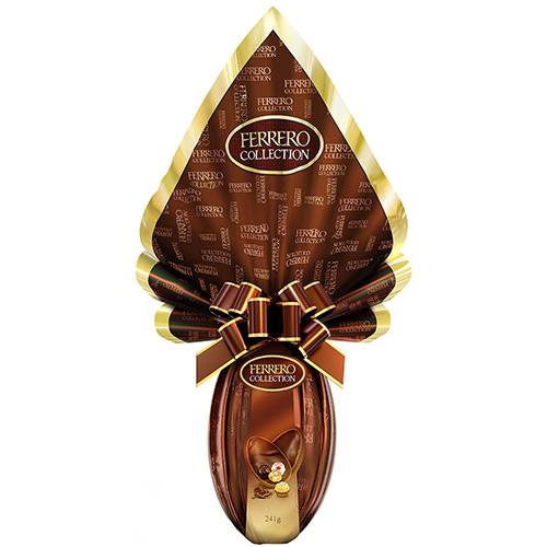 Tamanhos, Medidas e Dimensões do produto Ovo de Páscoa Ferrero Collection ao Leite 241g - Ferrero Rocher