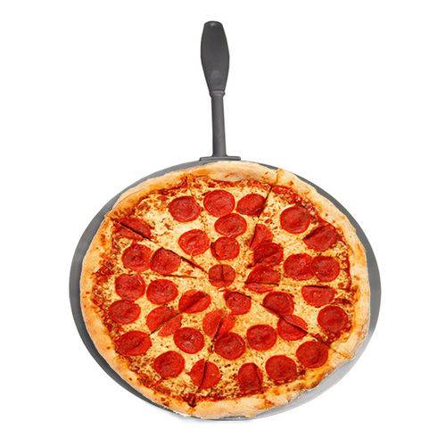 Tamanhos, Medidas e Dimensões do produto Pá para Pizza em Alumínio 35 Cm de Diâmetro