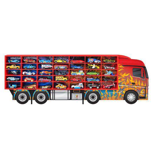 Tamanhos, Medidas e Dimensões do produto Painel Expositor Porta 35 Carrinhos Hot Wheels