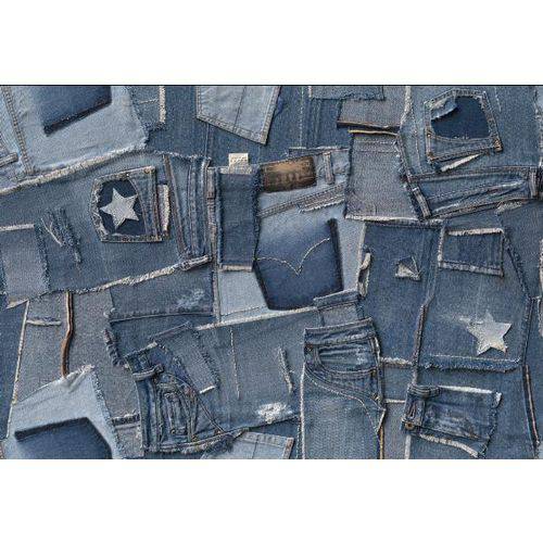 Tamanhos, Medidas e Dimensões do produto Painel Fotografico Jeans Style Importado Komar