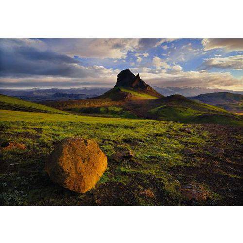 Tamanhos, Medidas e Dimensões do produto Painel Fotografico Montanhas de Iceland Importado Komar