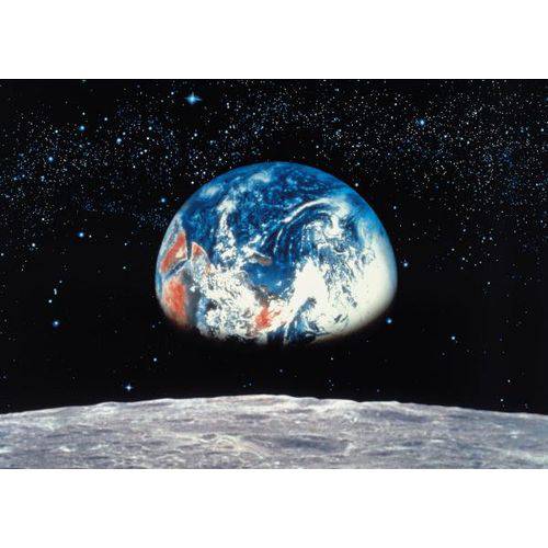 Tamanhos, Medidas e Dimensões do produto Painel Fotografico Terra Vista da Lua Importado Komar