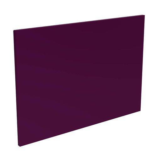 Tamanhos, Medidas e Dimensões do produto Painel Metálico Board Vinho - 50x90 Cm