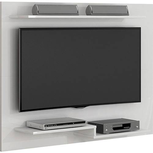 Tamanhos, Medidas e Dimensões do produto Painel para TV Até 47 Polegadas Stilo 120cm Branco - Benetil Móveis
