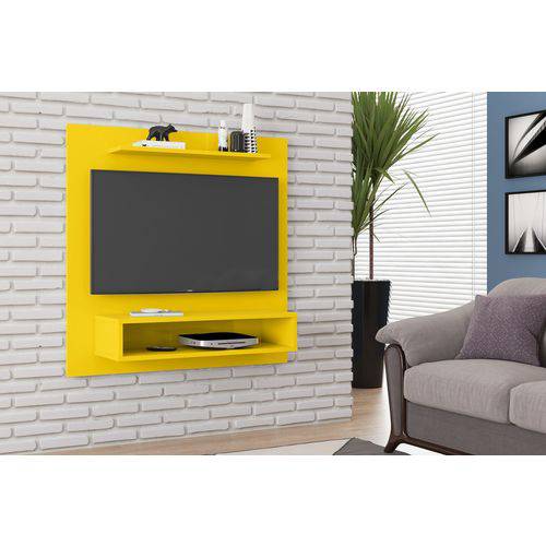 Tamanhos, Medidas e Dimensões do produto Painel para Tv Até 32 Fit Amarelo - Beemóveis