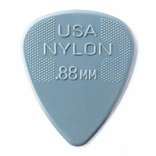 Tamanhos, Medidas e Dimensões do produto Palhetas Dunlop Nylon 0,88 Mm – 12 Unidade
