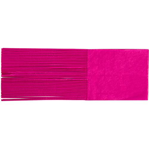 Tamanhos, Medidas e Dimensões do produto Papel de Bala Seda Rosa Pink 8cm - 48 Unidades - Regina Festas