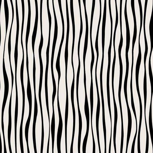 Tamanhos, Medidas e Dimensões do produto Papel de Parede Adeline Importado dos Preto e Branco Zebra