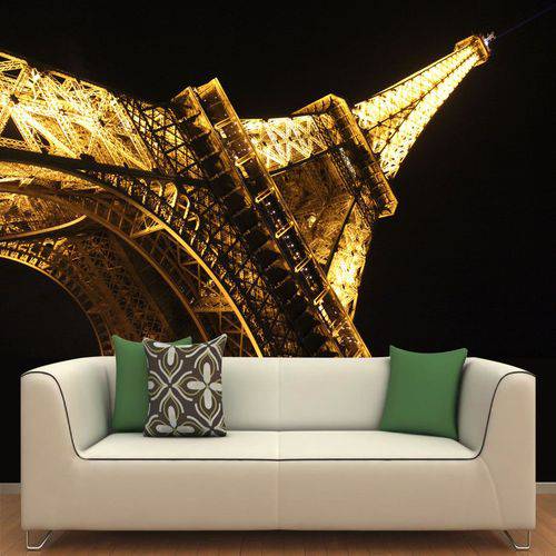 Tamanhos, Medidas e Dimensões do produto Papel de Parede Adesivo Personalizado, Torre Eiffel, Paris, França