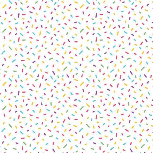 Tamanhos, Medidas e Dimensões do produto Papel de Parede Adesivo Quarto Infantil Confete 2,70x0,57m