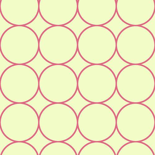 Tamanhos, Medidas e Dimensões do produto Papel de Parede Circulos Rosa Cirque Importado Lavavel