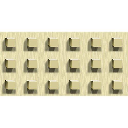 Tamanhos, Medidas e Dimensões do produto Papel de Parede Importado Coleção Fantasy 3d Geométrico Marfim