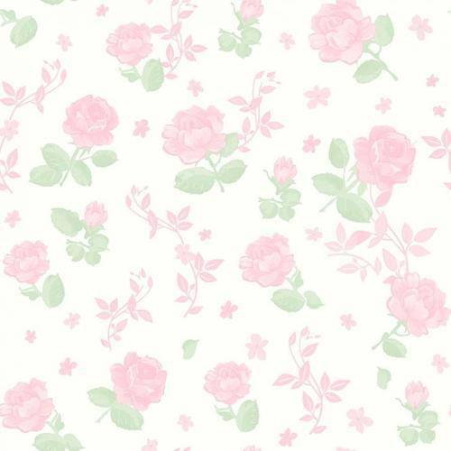 Tamanhos, Medidas e Dimensões do produto Papel de Parede Infantil Bambinos Floral Rosa 3361 10Mts