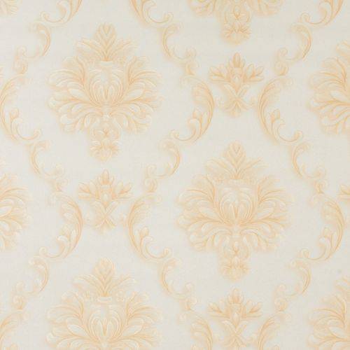 Tamanhos, Medidas e Dimensões do produto Papel de Parede Vinílico Coleção Chamonix - Damask Off White com Bege