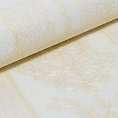 Tamanhos, Medidas e Dimensões do produto Papel de Parede Vinílico Coleção Paris - Nude com Dourado