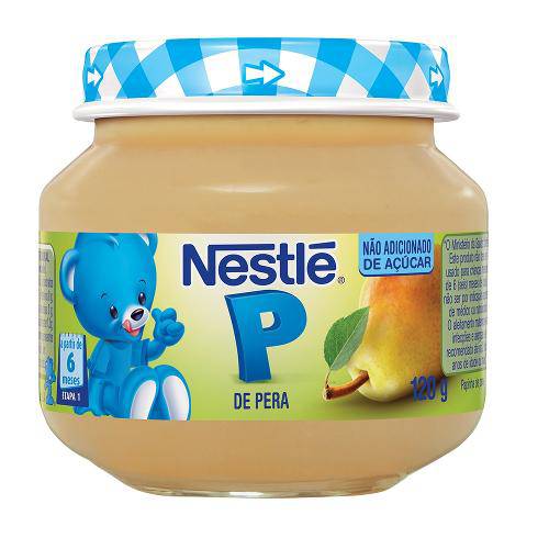 Tamanhos, Medidas e Dimensões do produto Papinha Nestlé Pera 120g