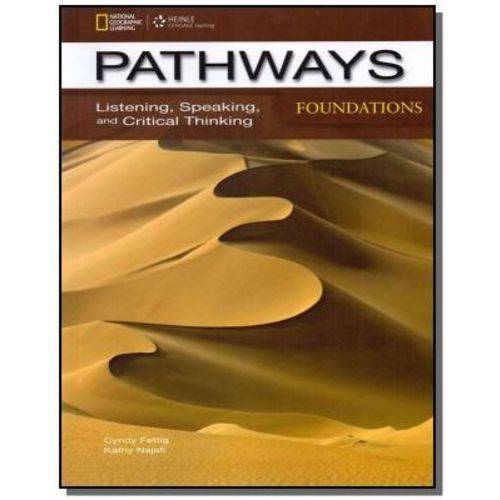 Tamanhos, Medidas e Dimensões do produto Pathways Foundations - Listening, Speaking And Crb