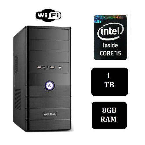 Tamanhos, Medidas e Dimensões do produto Pc Cpu Intel Core I5 + 8gb+ 1tb + Wifi + DVD Promoção