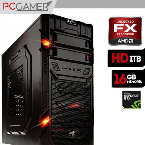 Tamanhos, Medidas e Dimensões do produto Pc Gamer Amd Octacore 8300, 8Gb Ram, HD 1Tb, Geforce Gtx 1050 2Gb
