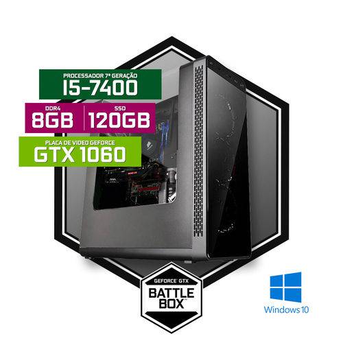 Tamanhos, Medidas e Dimensões do produto PC Gamer Neologic Battlebox NLI68714 I5-7400 8GB (GeForce GTX 1060 3GB) 1TB + 120GB SSD Windows 10
