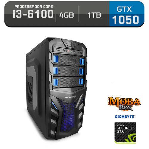 Tamanhos, Medidas e Dimensões do produto PC Gamer Neologic Moba Box NLI57804 Intel Core I3-6100 4GB (Gtx 1050 de 2GB) 1TB
