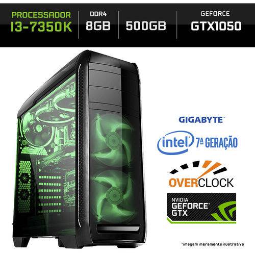 Tamanhos, Medidas e Dimensões do produto PC Gamer Neologic NLI80041 I3-7350K 8GB (GeForce GTX 1050 2GB) 500GB