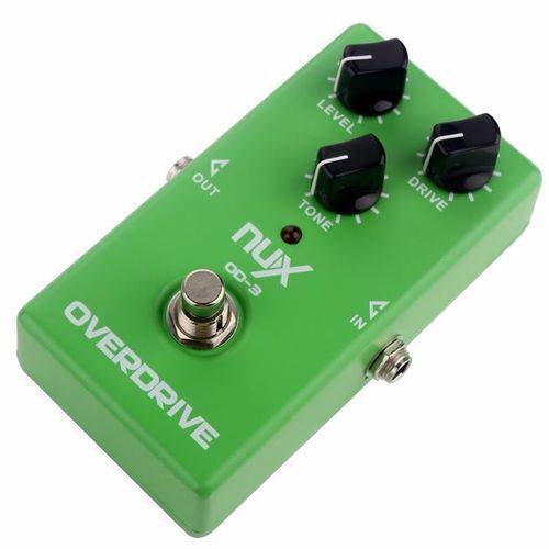 Tamanhos, Medidas e Dimensões do produto Pedal Nux Overdrive – OD3 – Vintage Scream