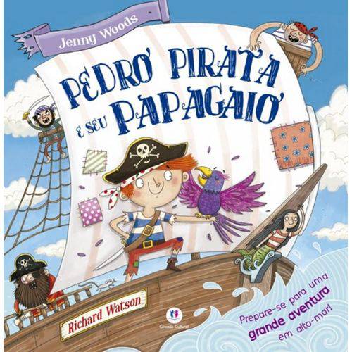 Tamanhos, Medidas e Dimensões do produto Pedro Pirata e Seu Papagaio
