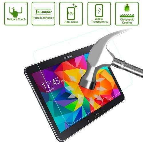 Tamanhos, Medidas e Dimensões do produto Película de Vidro Tablet Samsung Galaxy Tab 4 10.1 Polegadas T530 T531 T535 Proteção de Tela Anti Im