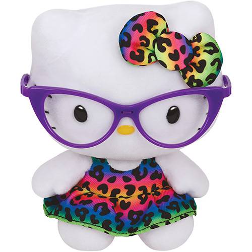 Tamanhos, Medidas e Dimensões do produto Pelúcia Beanie Babies Hello Kitty Óculos - DTC