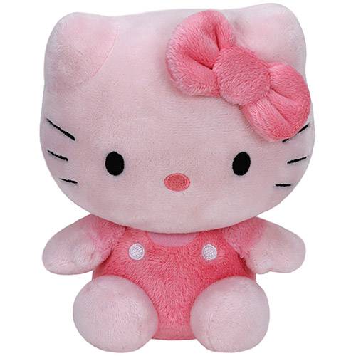 Tamanhos, Medidas e Dimensões do produto Pelúcia Beanie Babies Hello Kitty Pink - DTC