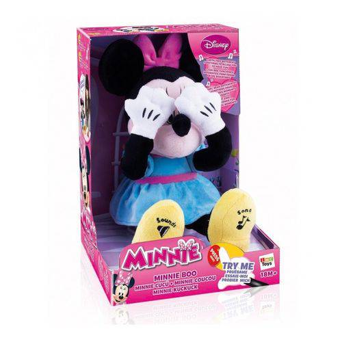 Tamanhos, Medidas e Dimensões do produto Pelúcia Disney Minnie Booh - Multikids