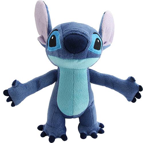 Tamanhos, Medidas e Dimensões do produto Pelúcia Disney Stitch 25cm - Long Jump