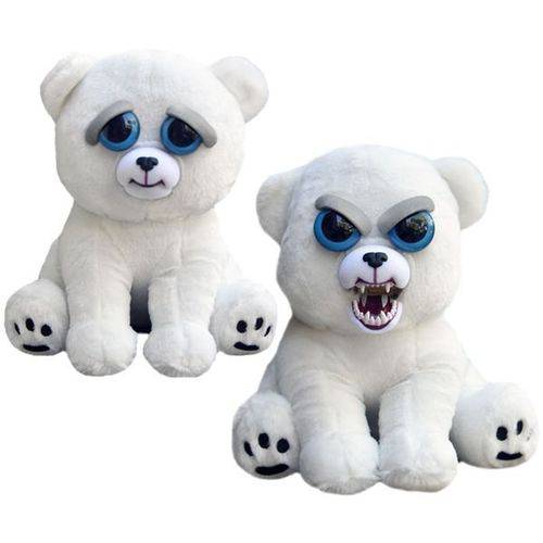 Tamanhos, Medidas e Dimensões do produto Pelúcia Feisty Pets Urso Polar - William Mark Corporation - USA