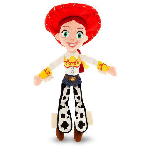 Tamanhos, Medidas e Dimensões do produto Pelúcia Jessie Toy Story - Tamanho Pequeno - Original Disney Store