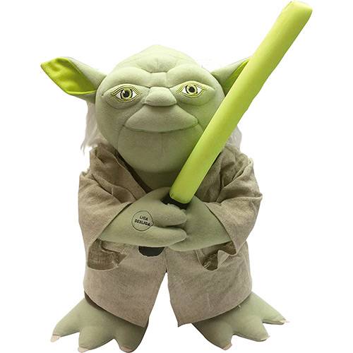 Tamanhos, Medidas e Dimensões do produto Pelúcia Mestre Yoda com Reconhecimento de Voz - Candide