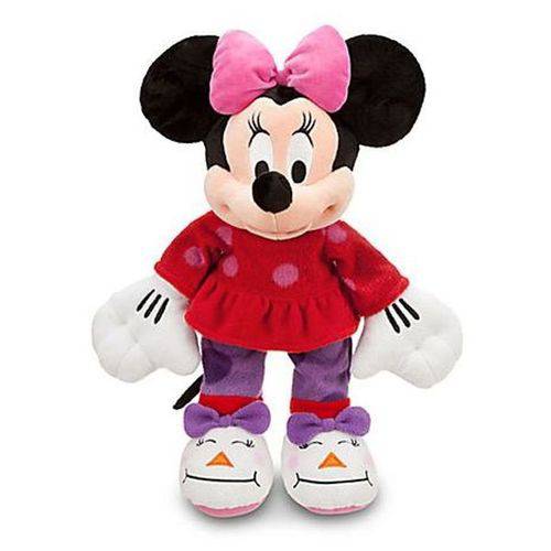 Tamanhos, Medidas e Dimensões do produto Pelúcia Minnie de Pijama - Tamanho Médio - Original Disney Store