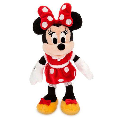 Tamanhos, Medidas e Dimensões do produto Pelúcia Minnie Vermelha - Tamanho Pequeno - Original Disney Store