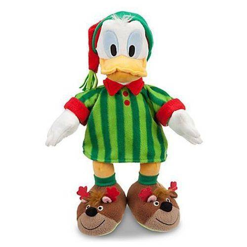 Tamanhos, Medidas e Dimensões do produto Pelúcia Pato Donald de Pijama - Tamanho Médio - Original Disney Store