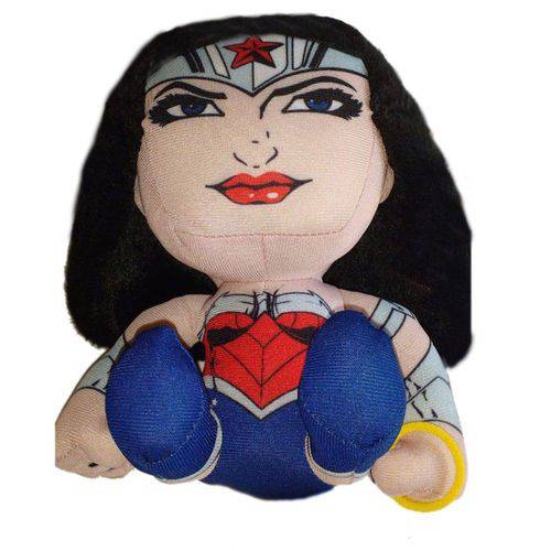 Tamanhos, Medidas e Dimensões do produto Pelúcia Super Hero Mulher Maravilha Liga da Justiça Dc Comics Dtc