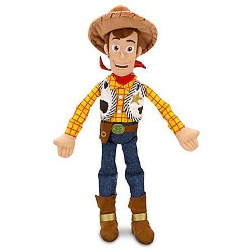 Tamanhos, Medidas e Dimensões do produto Pelúcia Woody Toy Story - Tamanho Médio - Original Disney Store