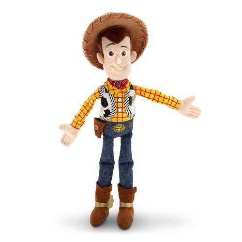 Tamanhos, Medidas e Dimensões do produto Pelúcia Woody Toy Story - Tamanho Pequeno - Original Disney Store