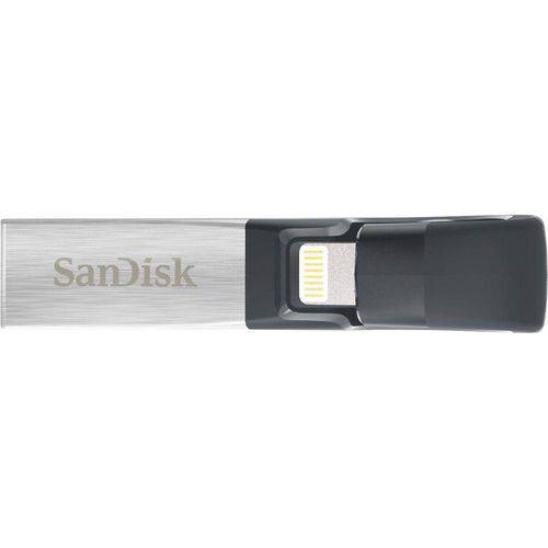 Tamanhos, Medidas e Dimensões do produto Pen Drive 128gb Sandisk Ixpand Usb 3.0 com Conector Lightning - Sandisk