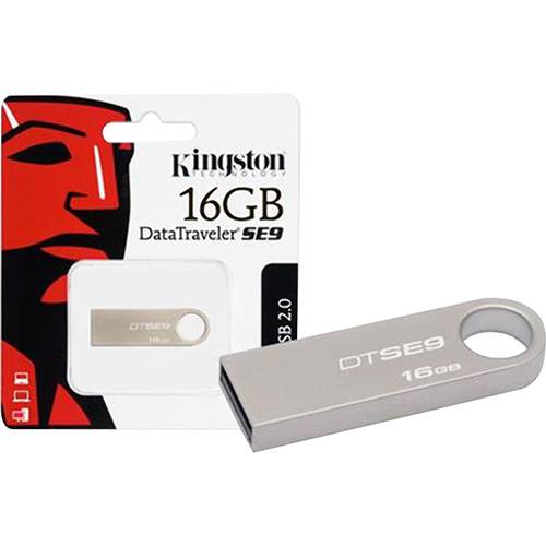 Tamanhos, Medidas e Dimensões do produto Pen Drive Kingston SE9 16GB